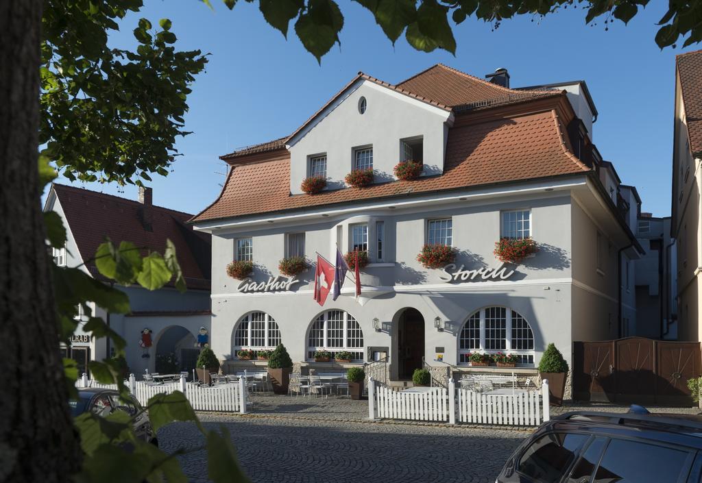 Hotel Gasthof Zum Storch Schluesselfeld Exterior photo